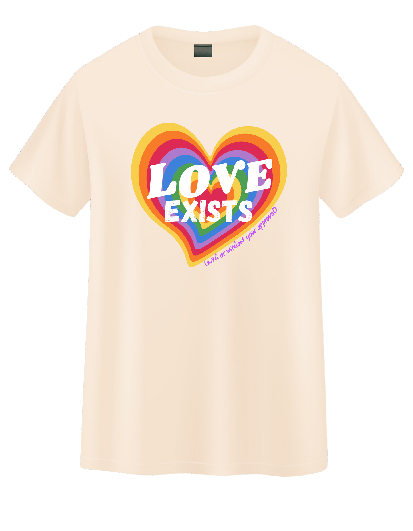 Love Exists Tee - Tangent Tees